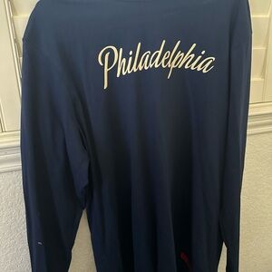 Nike Navy Blue Long Sleeve Shirt